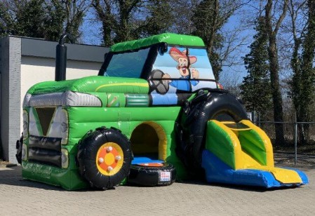 Hüpfburg Traktor Multifun XL